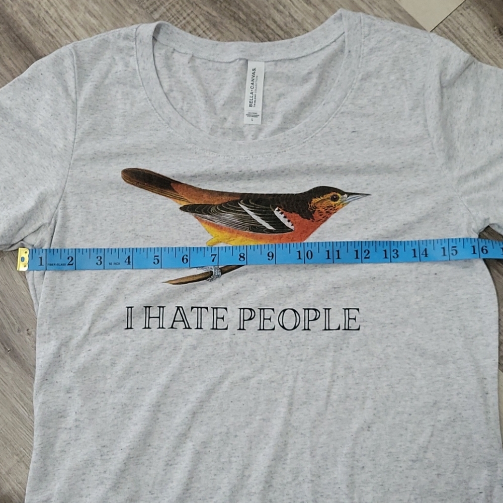Bella Canvas "I Hate People" Graphic Tee - Picture 5 of 7